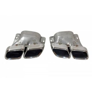 Cola De Escape Mercedes W205 2019 Chrome