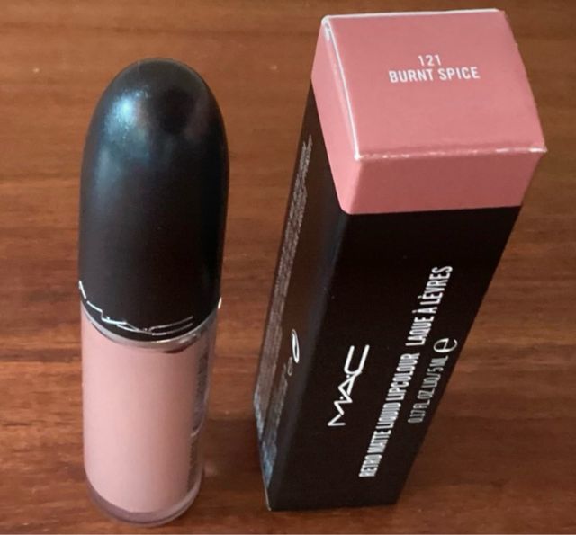 MAC Retro Matte 121 Burnt Spice Labial Líquido