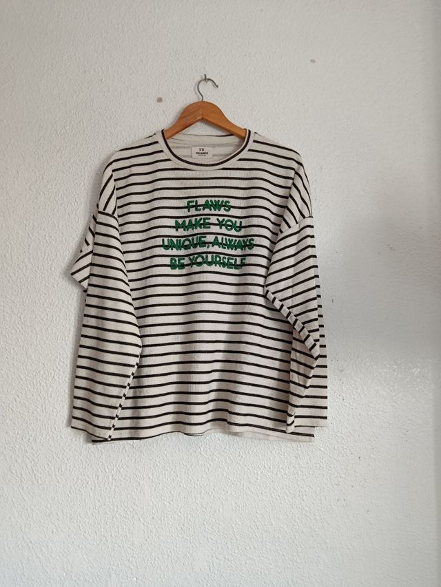 Camiseta Pull&Bear rayas M/L