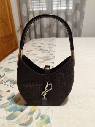Borsa Fendi Marrone Scuro
