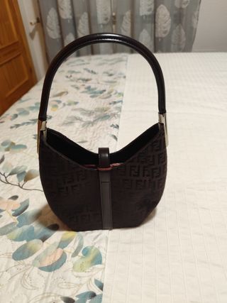 Borsa Fendi Marrone Scuro