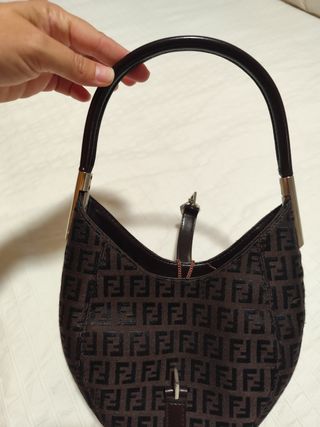 Borsa Fendi Marrone Scuro