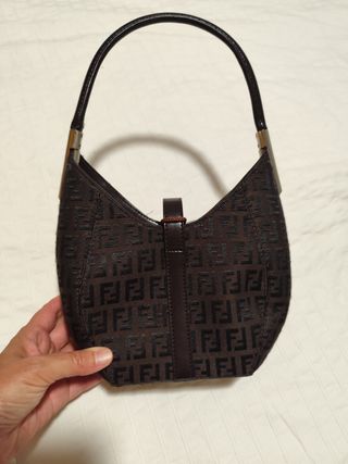 Borsa Fendi Marrone Scuro