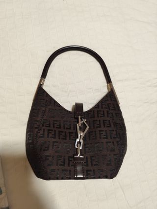 Borsa Fendi Marrone Scuro
