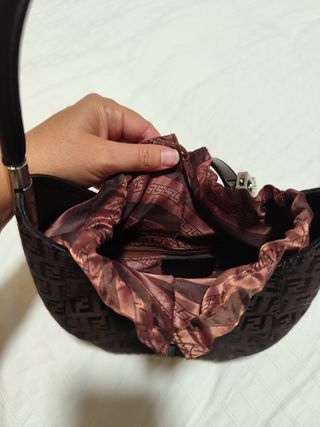 Borsa Fendi Marrone Scuro