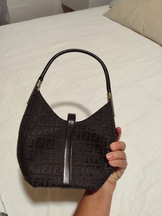 Borsa Fendi Marrone Scuro