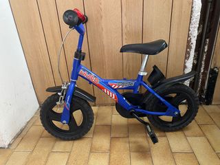 Bicicletta bambino 12 blu