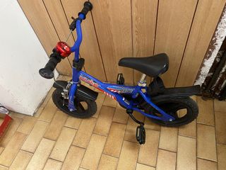 Bicicletta bambino 12 blu