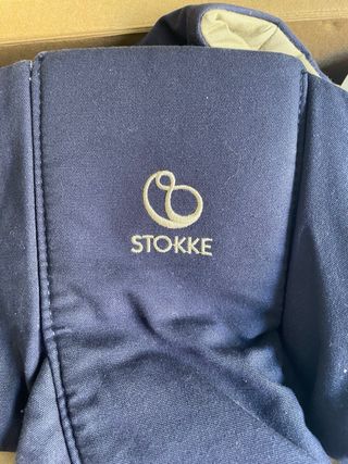 Mochila Portabebés Stokke MyCarrier Azul Marino