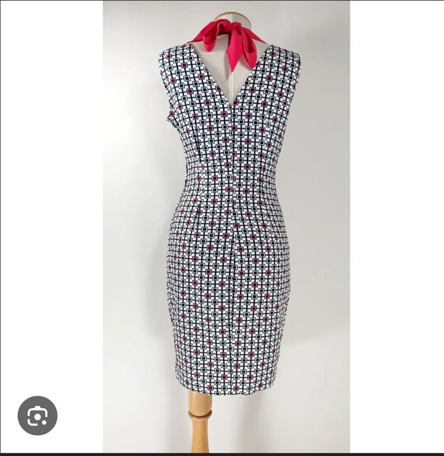 Abito Cristina Effe Multicolor/Rosa