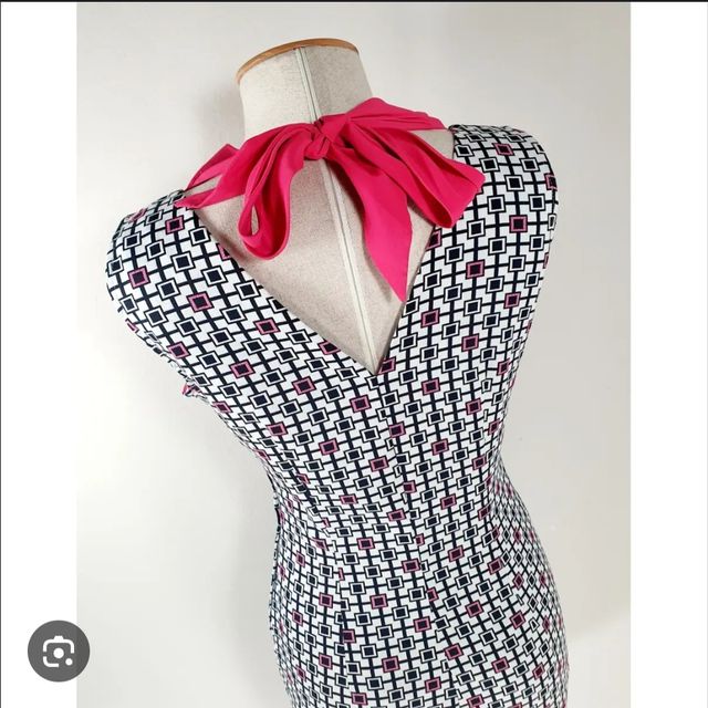 Abito Cristina Effe Multicolor/Rosa