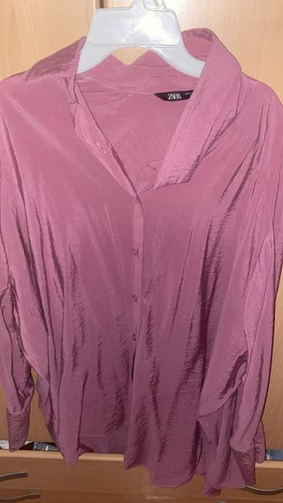 Camisa Zara Rosa