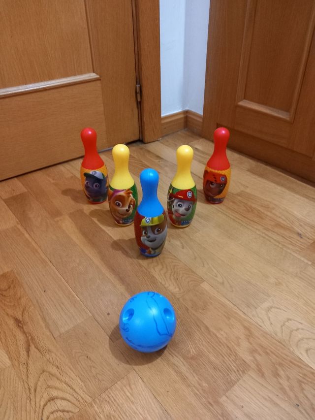 Juego Bolos Infantil Paw Patrol