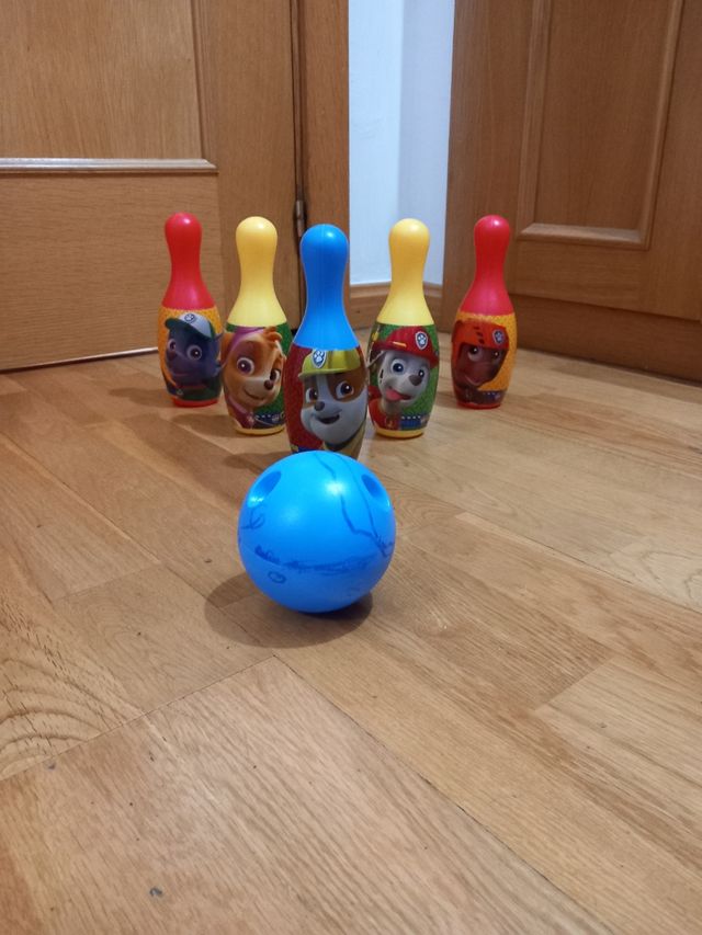 Juego Bolos Infantil Paw Patrol