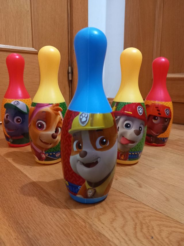 Juego Bolos Infantil Paw Patrol