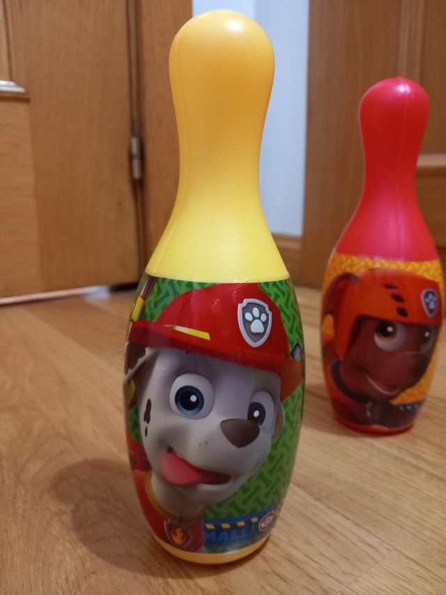 Juego Bolos Infantil Paw Patrol