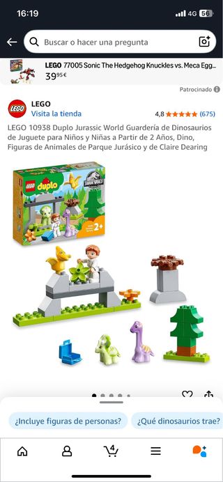 LEGO Duplo Jurassic World