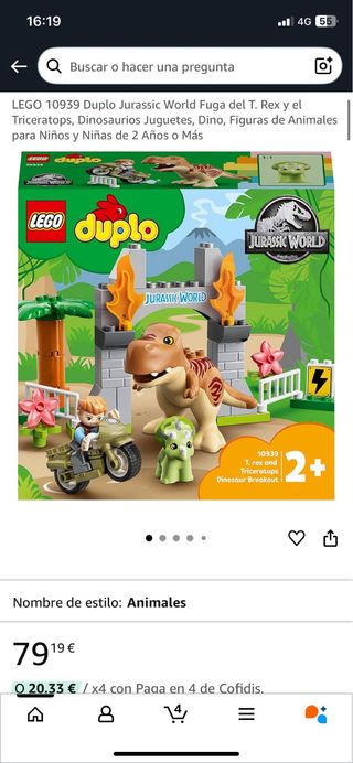 LEGO Duplo Jurassic World