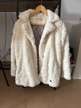Abrigo blanco Banana Moon