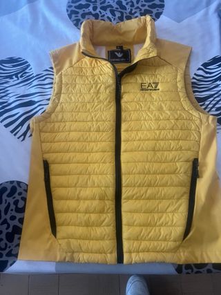 Gilet Armani EA7 giallo taglia M S