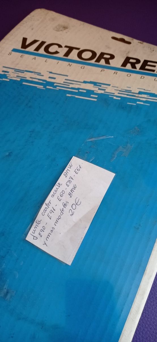 Junta Carter Aceite Victor Reinz BMW. Ref 71-39472