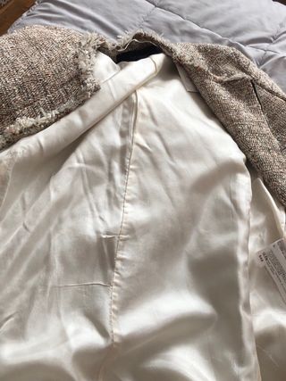 Elegante abrigo Zara multicolor