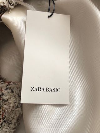 Elegante abrigo Zara multicolor