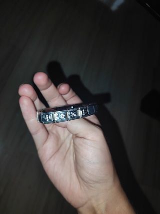 Pulsera plateada