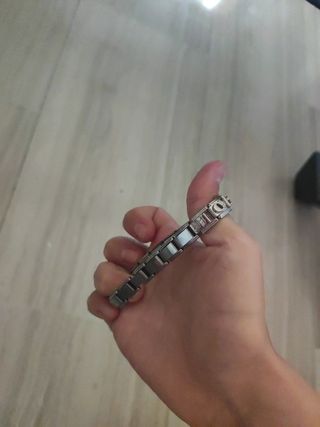 Pulsera plateada