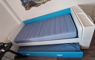Cama nido con 2 colchones de 90