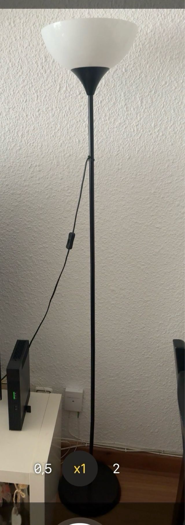 Lámpara de pie moderna salón