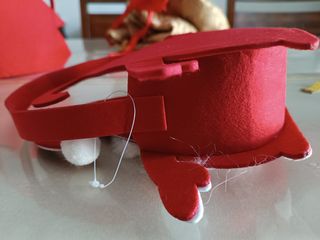 Articolo natalizio in tessuto