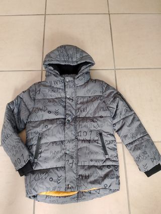 Cazadora Tuc Tuc gris estampada T10