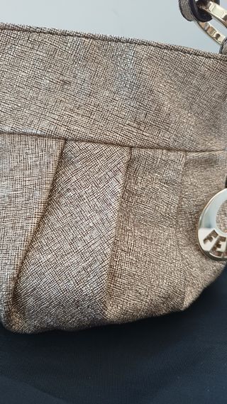 Borsa Fendi Laminata Oro