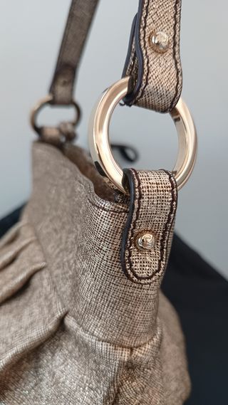 Borsa Fendi Laminata Oro
