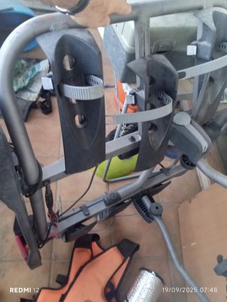 Portabicicletas bola 3 bicis con cierre