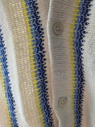 Camisa de punto Zara rayas hombre