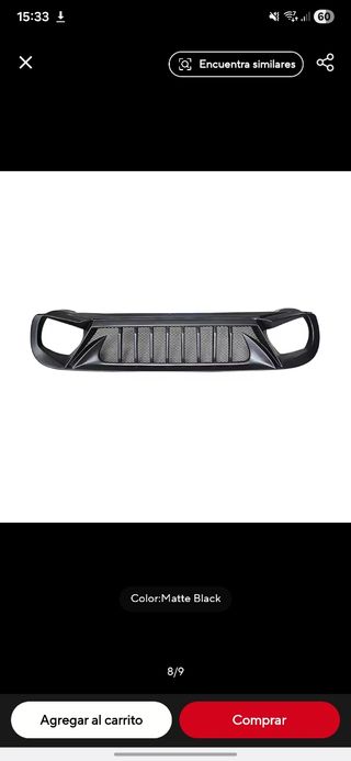 Rejilla Frontal Jeep Renegade