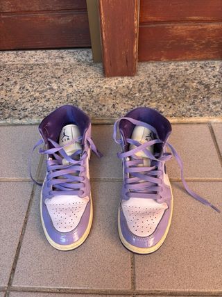 Air Jordan 1 Viola/Bianco