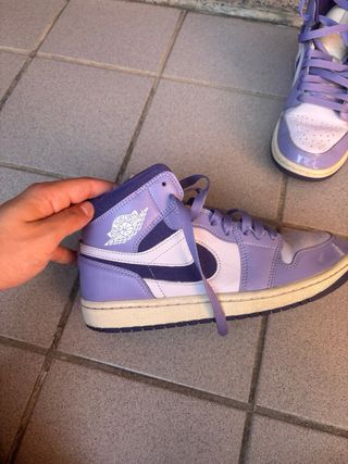 Air Jordan 1 Viola/Bianco
