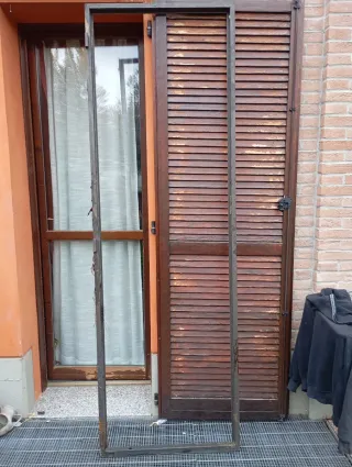 Inferriata apribile in ferro