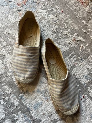 Alpargatas Scalpers Rayas Beige/azul