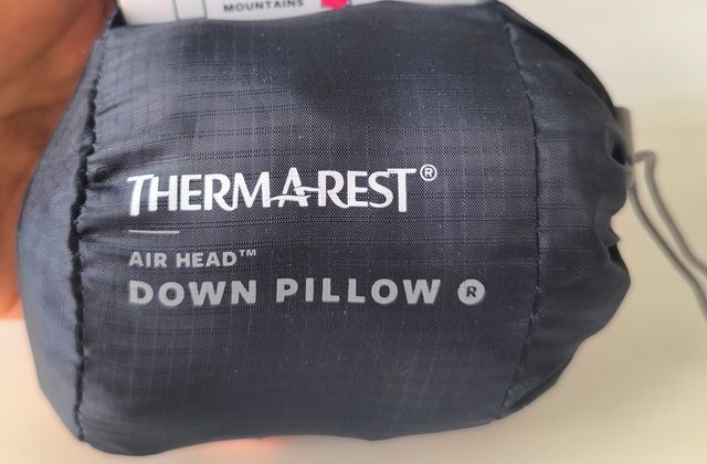 Almohada Thermarest Air Head Down Verde