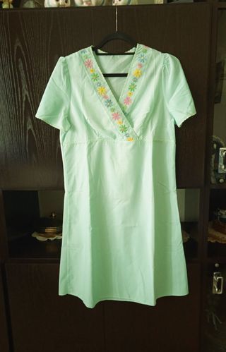 camicia da notte verde