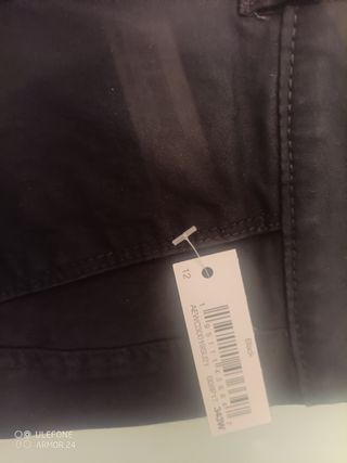 Pantalón corto mujer negro