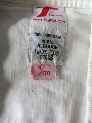 Kimono Karate Tagoya 1.70