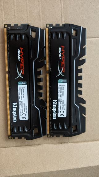 2x 8GB DDR3 Kingston HyperX Beast RAM 2133 MHZ