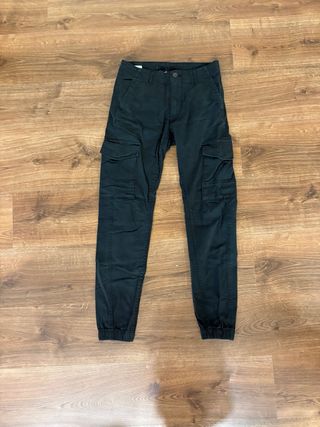 Pantalones Cargo Negros talla americana 39-42