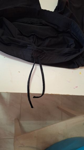 Pantaloncini da corsa e ciclismo neri