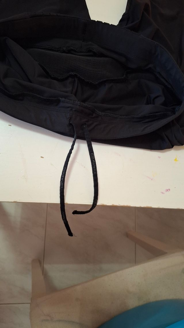 Pantaloncini da corsa e ciclismo neri